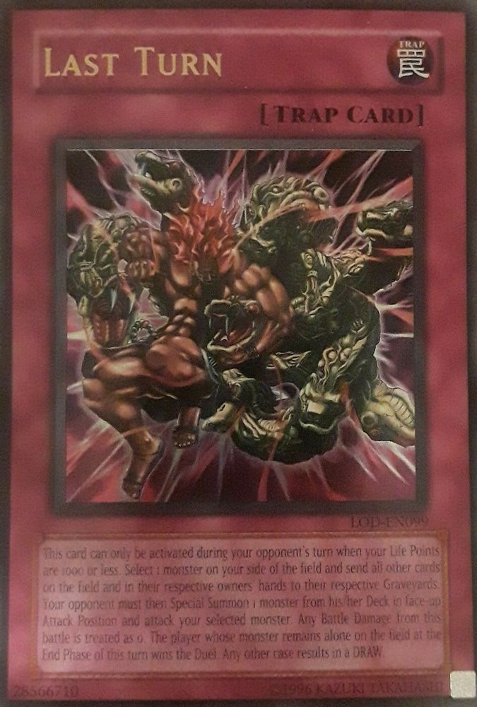 Last Turn (LOD-EN099) - Ultra Rare
