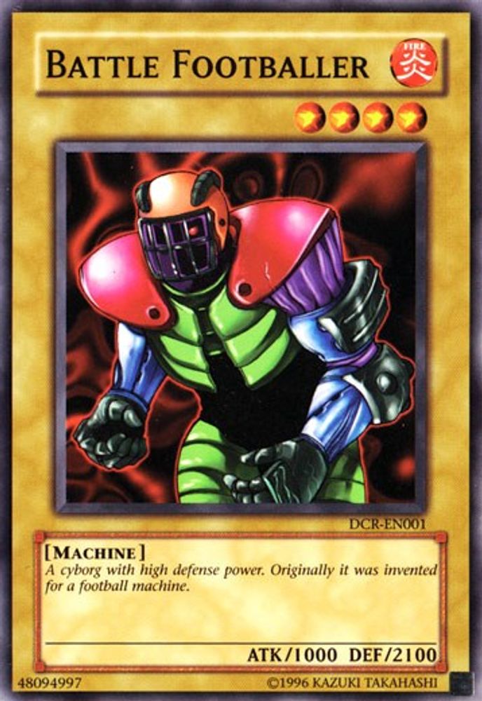 Battle Footballer (DCR-EN001) - Common
