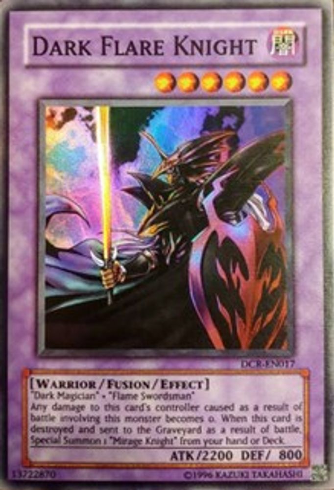 Dark Flare Knight (DCR-EN017) - Super Rare