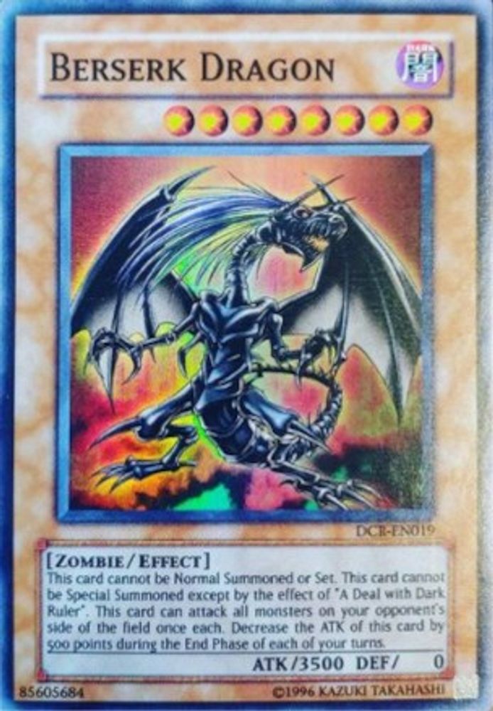 Berserk Dragon (DCR-EN019) - Super Rare