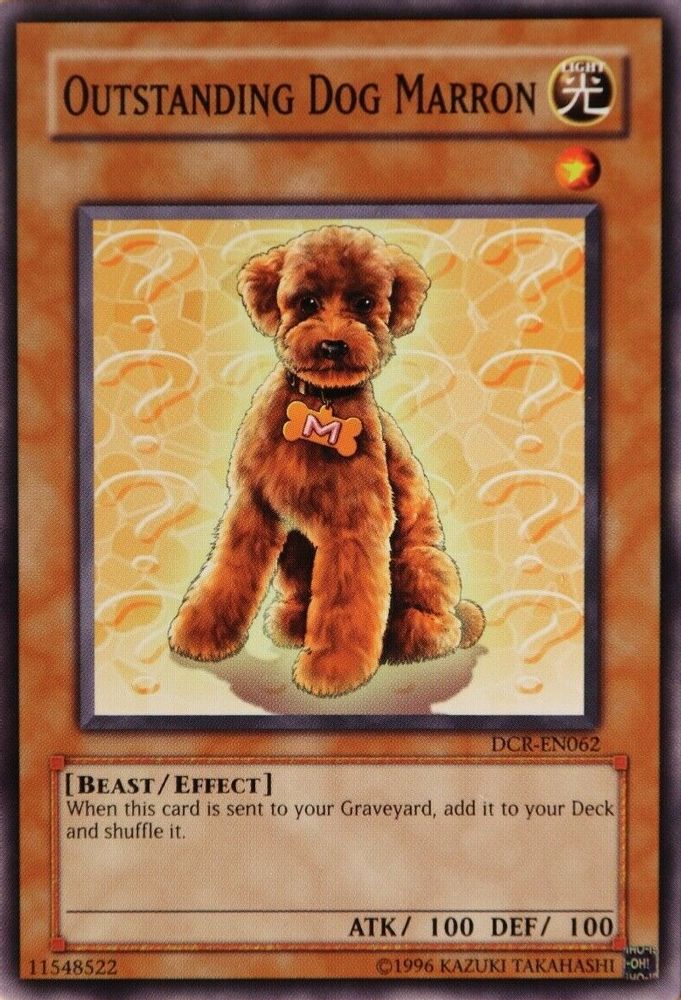 Outstanding Dog Marron (DCR-EN062) - Common