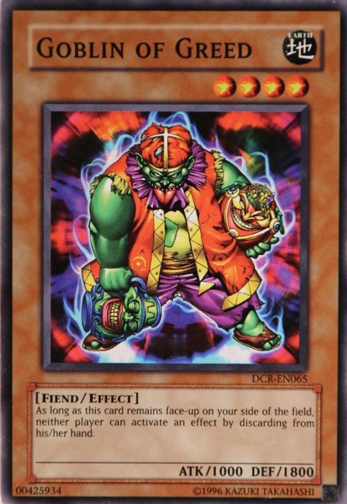 Goblin of Greed (DCR-EN065) - Common
