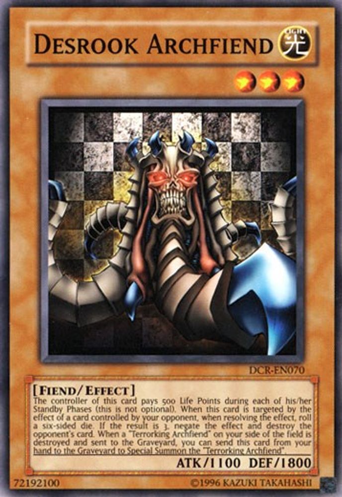Desrook Archfiend (DCR-EN070) - Common