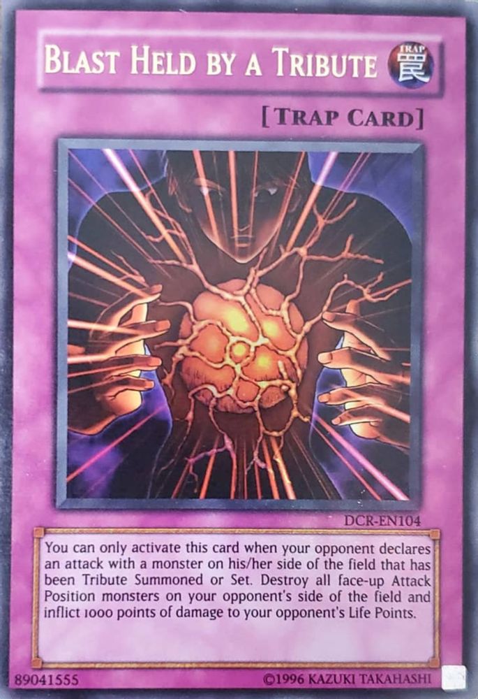 Blast Held by a Tribute (DCR-EN104) - Ultra Rare