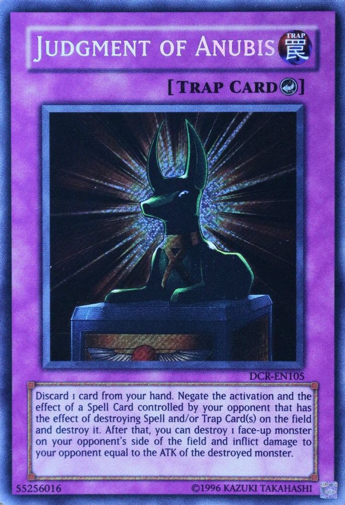 Judgment of Anubis (DCR-EN105) - Secret Rare