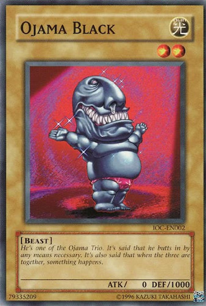 Ojama Black (IOC-EN002) - Common