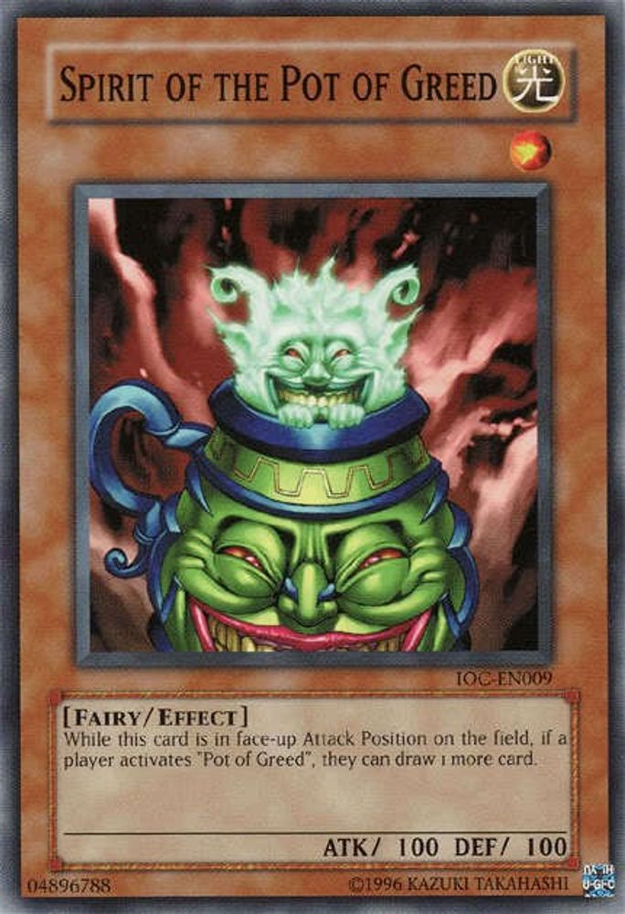 Spirit of the Pot of Greed (IOC-EN009) - Common