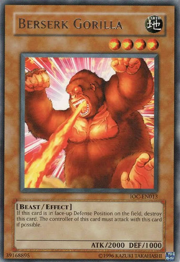 Berserk Gorilla (IOC-EN013) - Rare