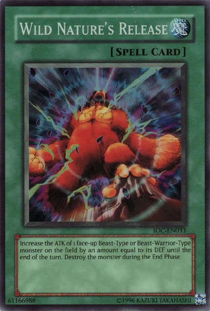 Wild Nature's Release (IOC-EN033) - Super Rare