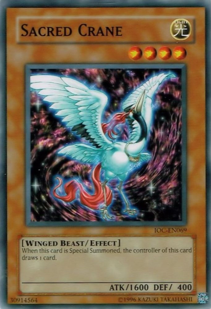 Sacred Crane (IOC-EN069) - Common
