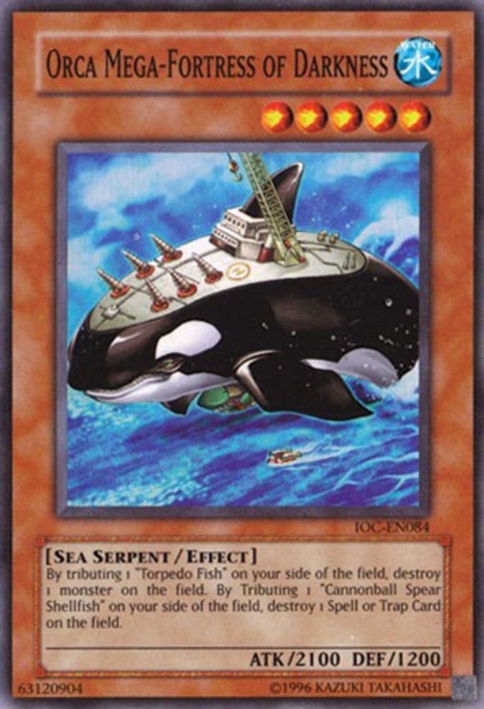 Orca Mega-Fortress of Darkness (IOC-EN084) - Super Rare