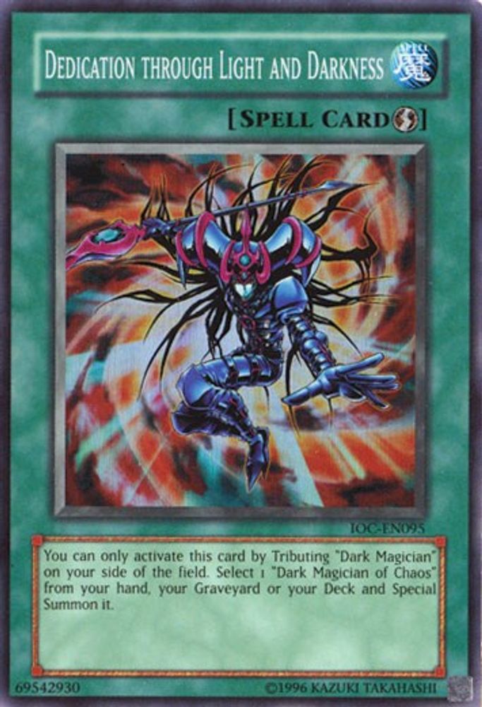Dedication Through Light and Darkness (IOC-EN095) - Super Rare