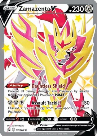 Zamazenta V (Shiny) (Shiny) - SWSH293 SWSH293  - Holofoil - Promo