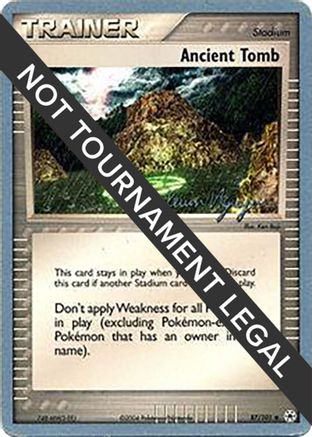 Tombeau antique (87/101) (Team Rushdown - Kevin Nguyen) [Championnats du monde 2004] 