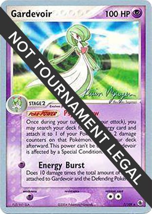Gardevoir - 2004 (Kevin Nguyen) 007  - Rare