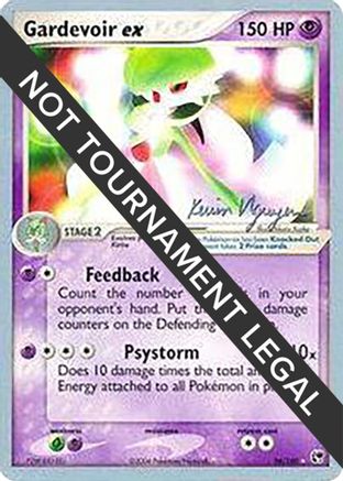Gardevoir ex (96/100) (Team Rushdown - Kevin Nguyen) [Championnats du Monde 2004] 