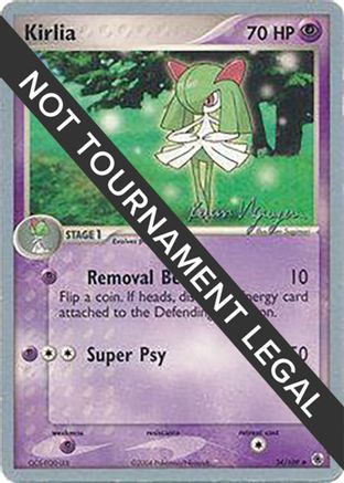 Kirlia (34/109) (Team Rushdown - Kevin Nguyen) [Championnats du monde 2004] 
