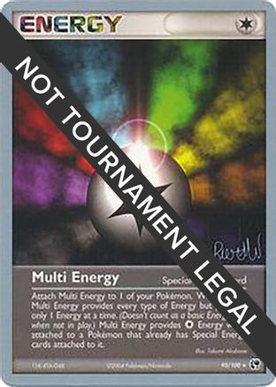 Multi Energy (93/100) (Rocky Beach - Reed Weichler) [Championnats du monde 2004] 