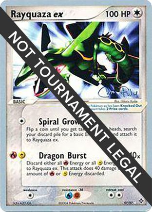 Rayquaza ex - 2004 (Chris Fulop) 097  - Ultra Rare