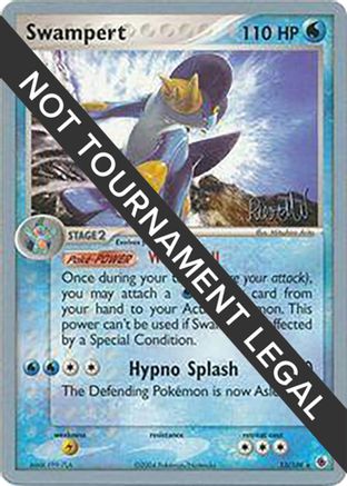 Swampert (13/109) (Rocky Beach - Reed Weichler) [Championnats du monde 2004] 