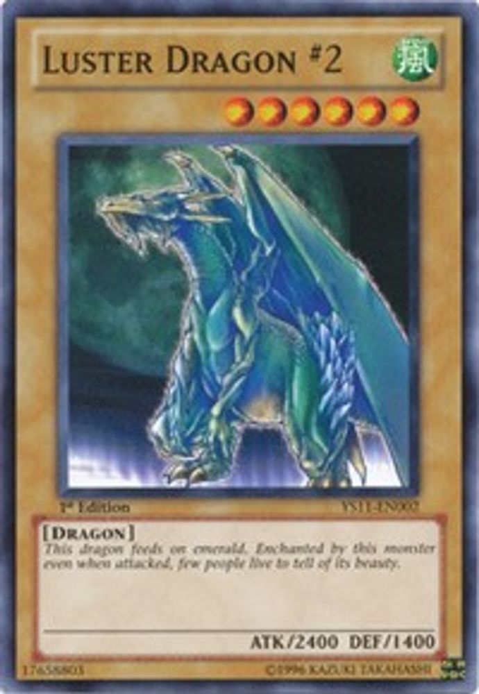 Luster Dragon #2 (YS11-EN002) - Common