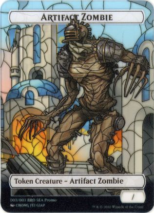 Artifact Zombie Token [SEA Exclusive] (BRO-003/003) - The Brothers' War