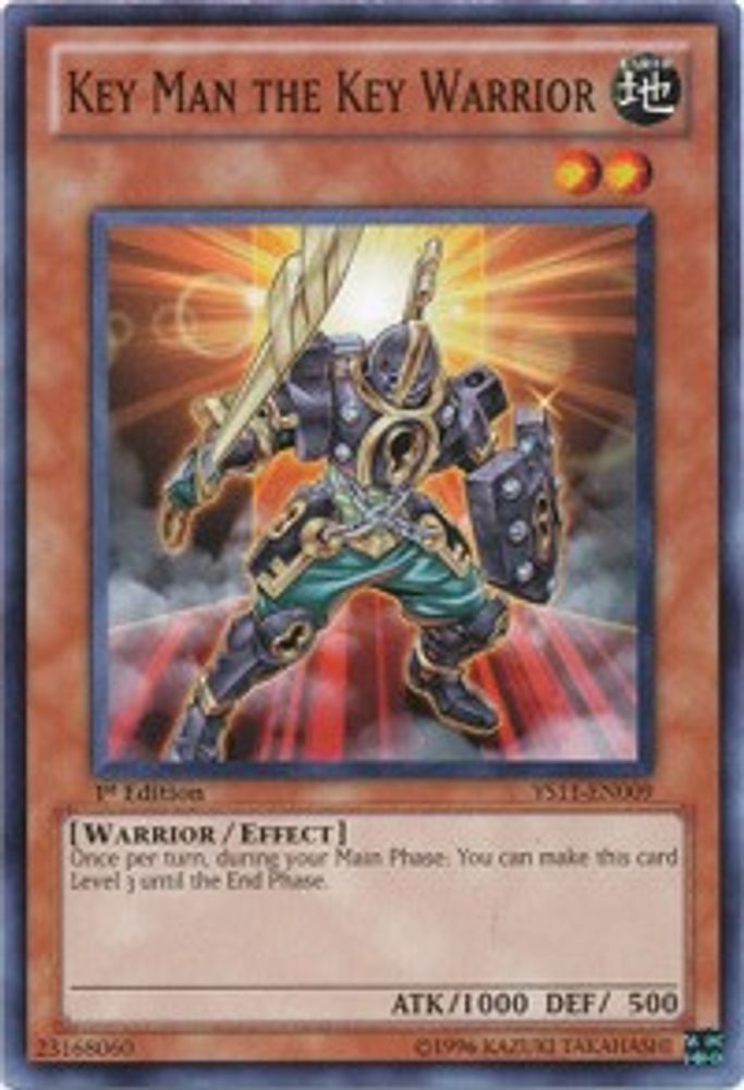 Key Man the Key Warrior (YS11-EN009) - Common