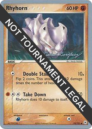Rhyhorn - 2005 (Michael Gonzalez) 070  - Common