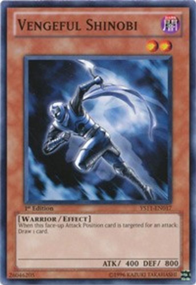 Vengeful Shinobi (YS11-EN017) - Common