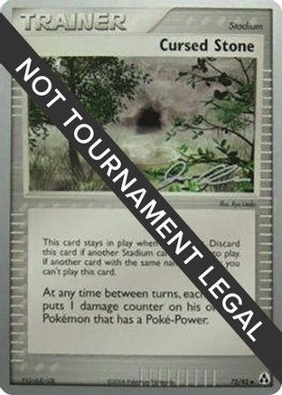 Cursed Stone (72/92) (Mewtrick - Jason Klaczynski) [Championnats du monde 2006] 