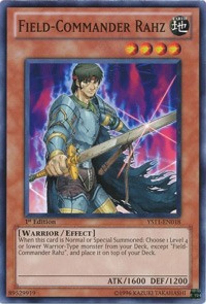 Field-Commander Rahz (YS11-EN018) - Common