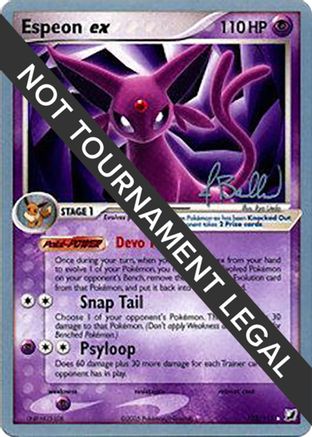 Espeon ex (102/115) (Eeveelutions - Jimmy Ballard) [Championnats du Monde 2006] 