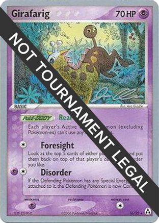 Girafarig (16/92) (Mewtrick - Jason Klaczynski) [Championnats du monde 2006] 
