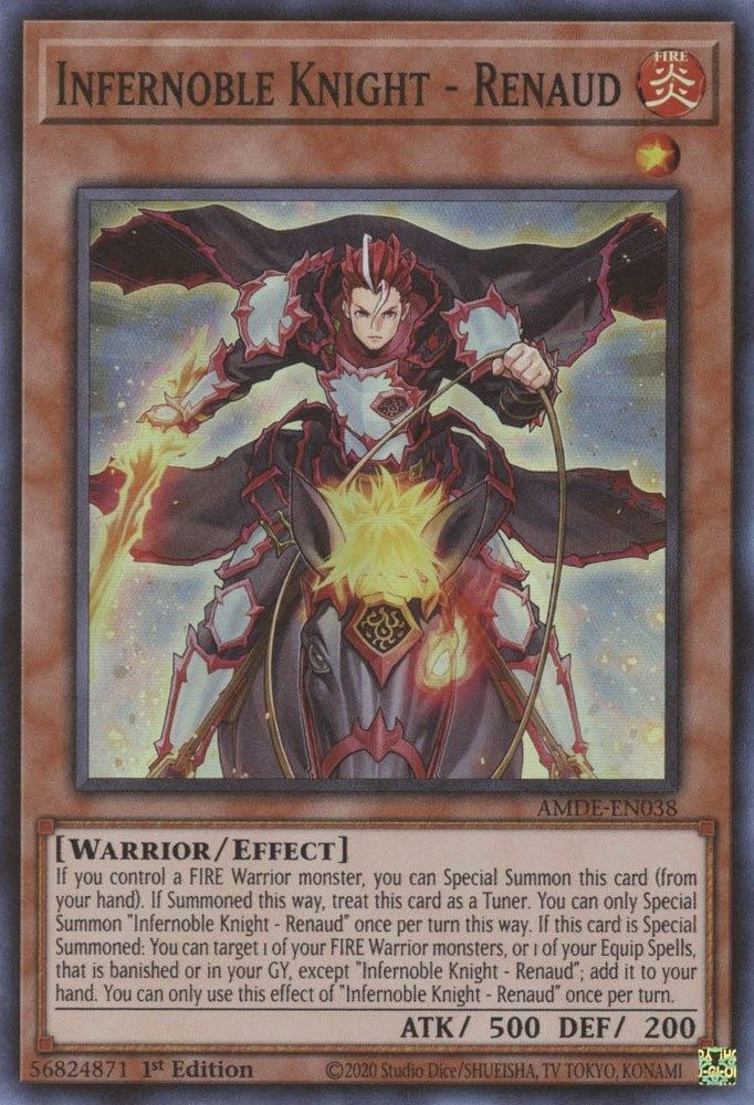 Infernoble Knight - Renaud (AMDE-EN038) - Super Rare