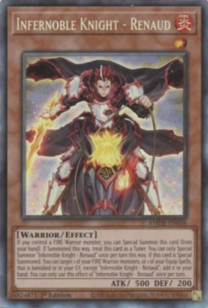 Infernoble Knight - Renaud (CR) (AMDE-EN038) - Collector's Rare