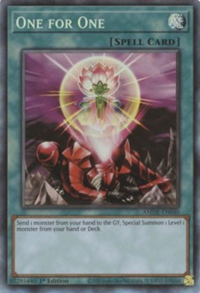 One for One (CR) (AMDE-EN040) - Collector's Rare