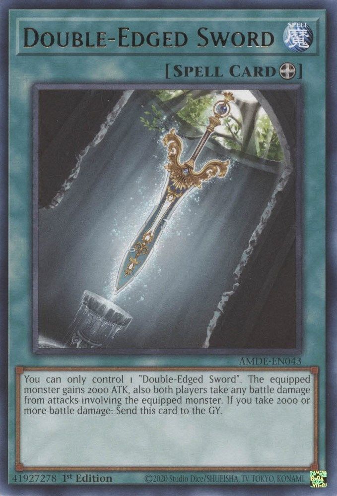 Double-Edged Sword (AMDE-EN043) - Rare