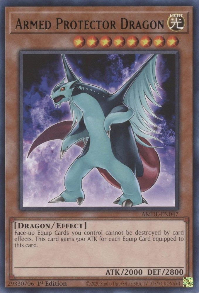 Armed Protector Dragon (AMDE-EN047) - Rare