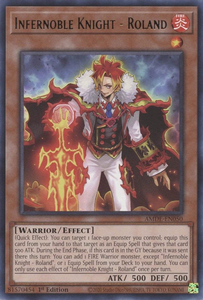 Infernoble Knight - Roland (AMDE-EN050) - Rare