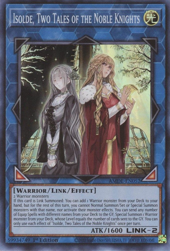 Isolde, Two Tales of the Noble Knights (AMDE-EN052) - Super Rare