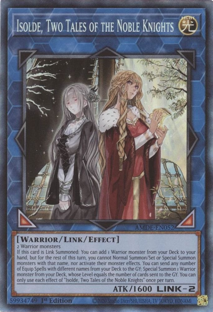 Isolde, Two Tales of the Noble Knights (CR) (AMDE-EN052) - Collector's Rare