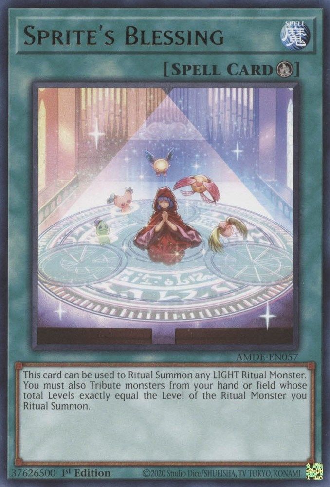 Sprite's Blessing (AMDE-EN057) - Rare