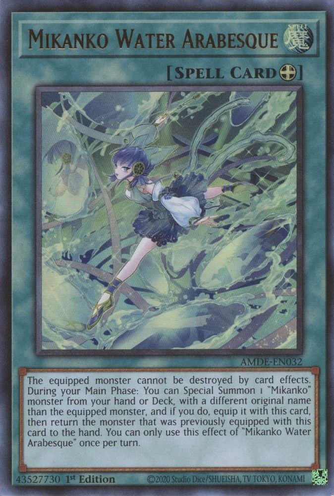 Mikanko Water Arabesque (AMDE-EN032) - Ultra Rare