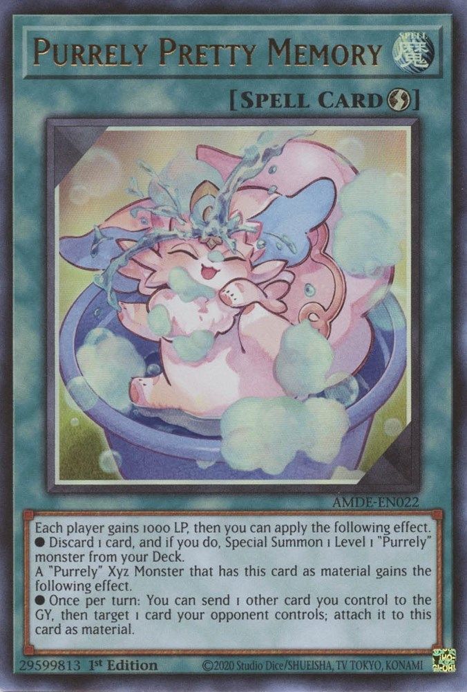 Purrely Pretty Memory [AMDE-EN022] Ultra Rare 