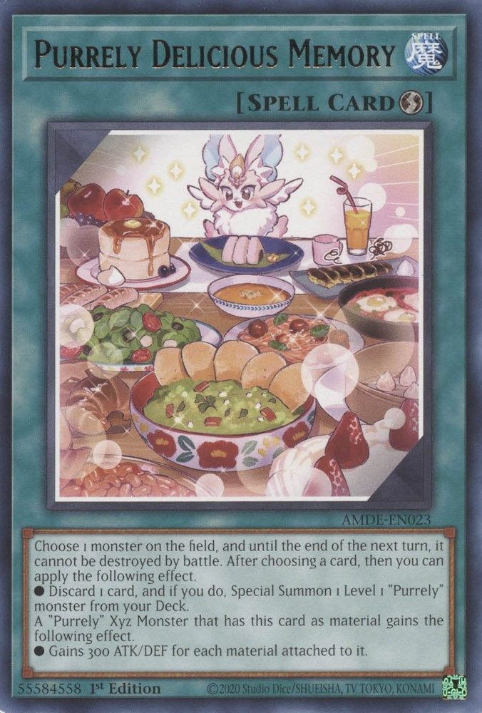Purrely Delicious Memory (AMDE-EN023) - Rare