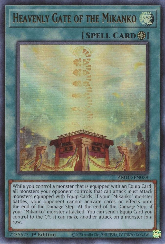 Heavenly Gate of the Mikanko (AMDE-EN028) - Ultra Rare