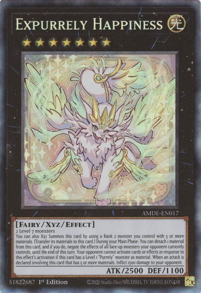 Expurrely Happiness (CR) (AMDE-EN017) - Collector's Rare