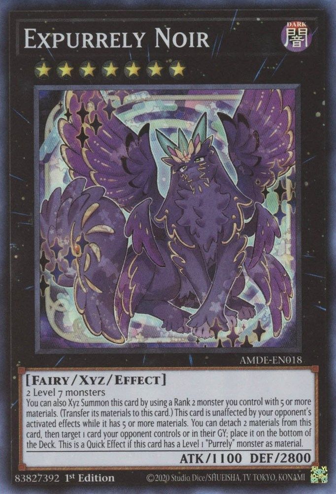 Expurrely Noir (AMDE-EN018) - Super Rare