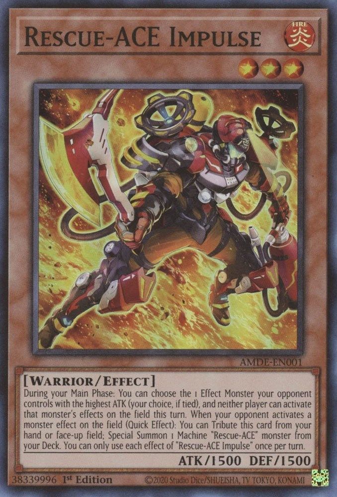 Rescue-ACE Impulse (AMDE-EN001) - Super Rare