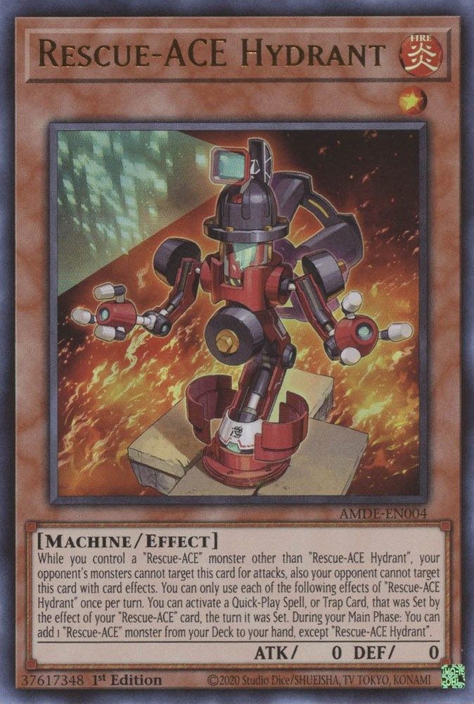 Rescue-ACE Hydrant (AMDE-EN004) - Ultra Rare